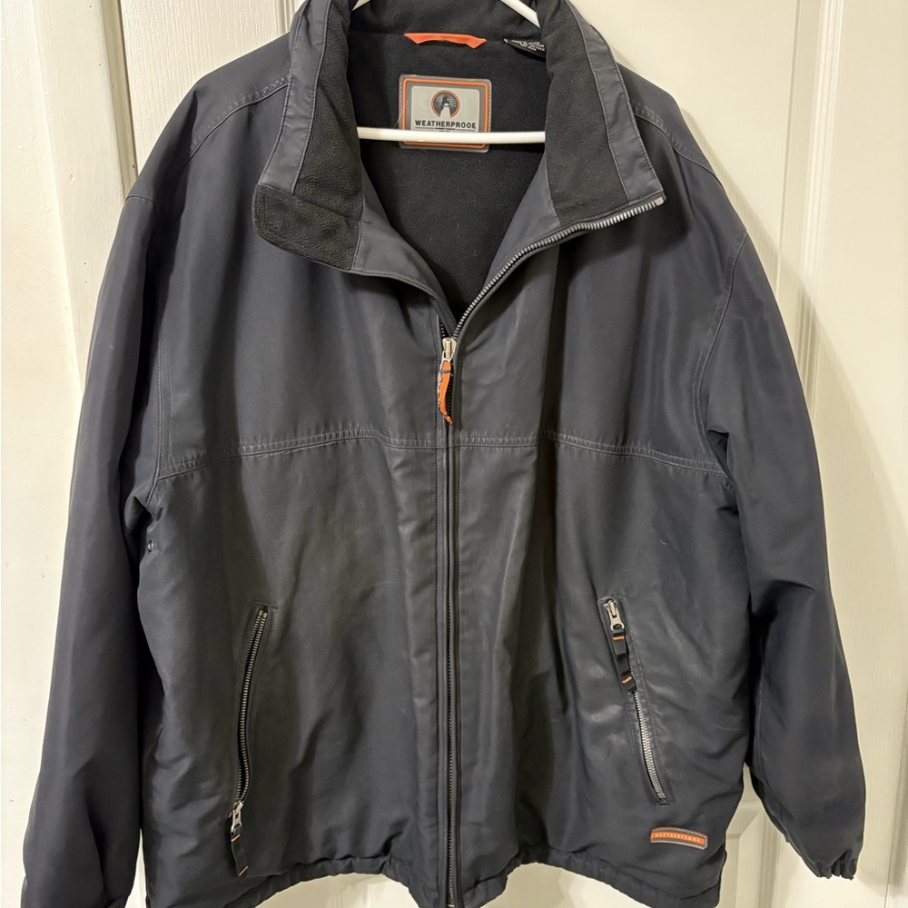 Weatherproof Men's Dark Gray Windbreaker
